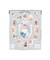 tiny ideas Baby's First Year Picture Frame, 0-12 Month Baby Pictures, Newborn Baby Registry, Classic Gender Neutral Nursery Decor, Silver